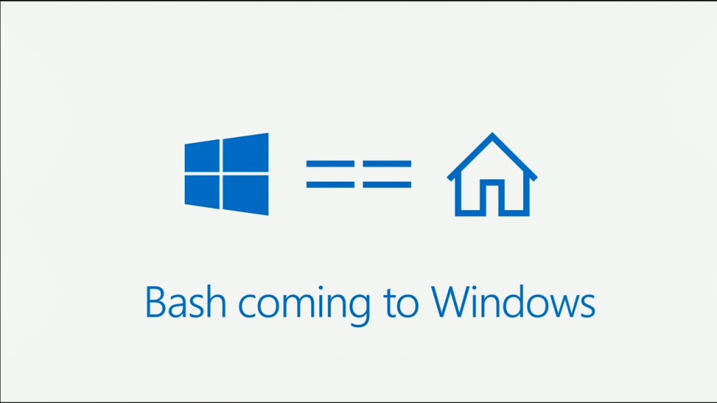 Bash coming to Windows