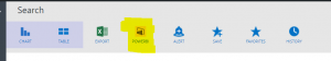 Image of Power BI option highlighted among available options.