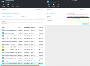 Deploy Azure Container Service endpoint