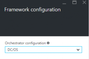 Deploy Azure Container Service framework