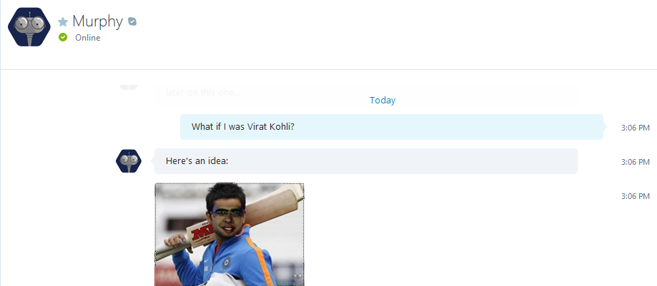 What if I was Virat Kohli?