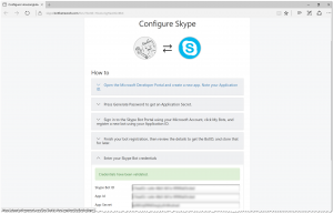 skype config