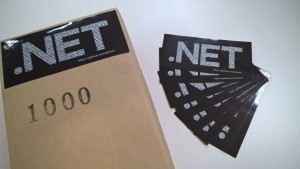 .NET sticker