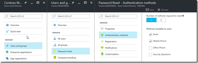 azure ad administration