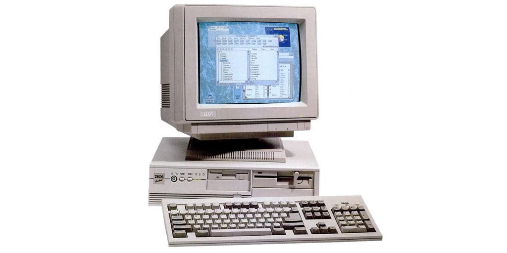 Pete's first desktop computer
