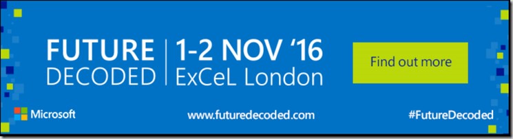 Future Decoded 2016
