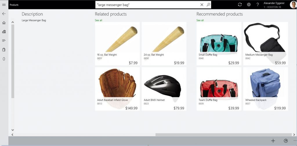 See Product Recommendations on Product details page