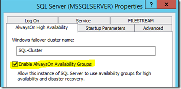 SQL Server AlwaysOn SharePoint