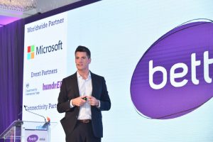Anthony Salcito, VP of World Wide Education, presenting at the BETT Asia Conference