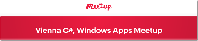 Vienna C#, Windows Apps Meetup - Windows Developer Day - Creators Update