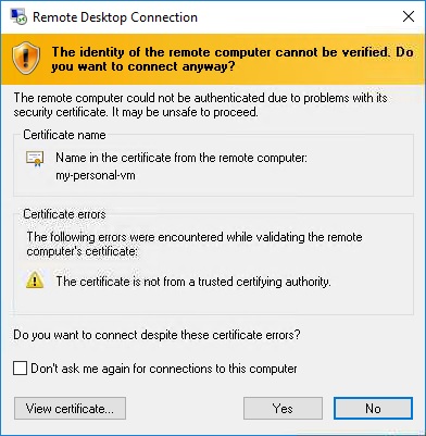 2017-02-25-azure-iac-arm-7-templates-select-yes-to-accept-virtual-machine-certificate