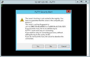 2017-03-11-azure-iac-arm-5-templates-select-yes-to-accept-rhel-virtual-machine-certificate-on-putty