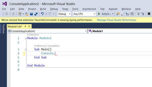 Notification-Showing-Extension-Slowing-Down-Visual-Studio1