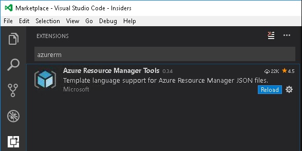 2017-04-08-azure-iac-vscode-arm-templates-3-reload-azure-resource-manager-tools-extension