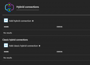 Configuring Hybrid Connections