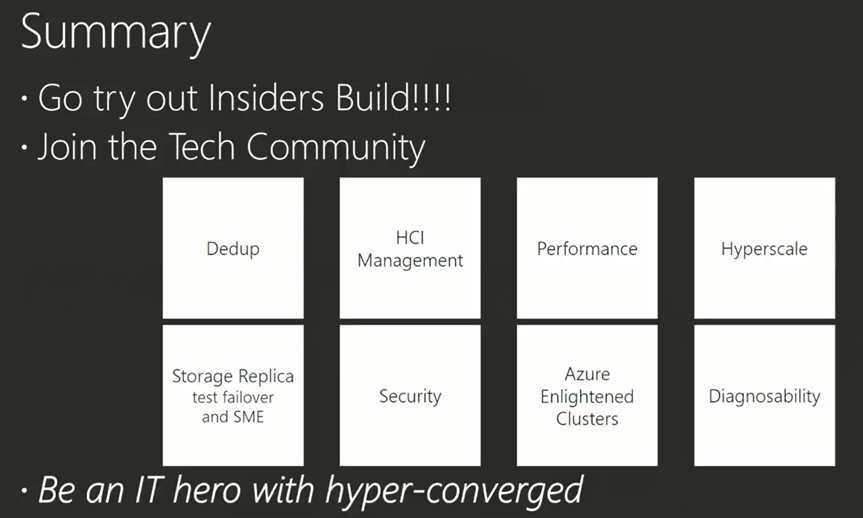 Summary - try out Insiders Build!