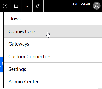 Microsoft Flow Connections
