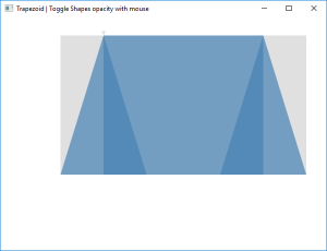 Screen shot of a program Trapezoid