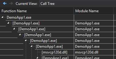 Function names not resolved