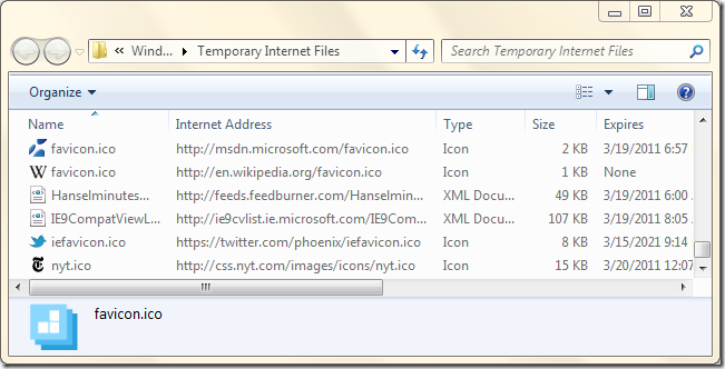 Windows Explorer showing TIF folder