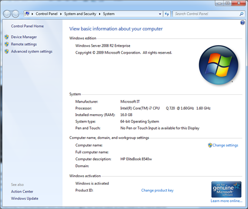Windows Server 2008 R2 Hyper-V