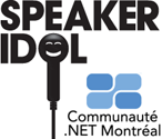 Logo: Speaker Idol - Communaute .NET Montreal