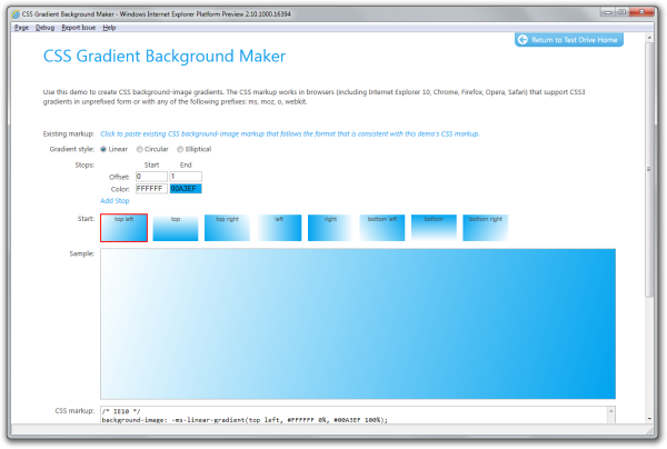 CSS Gradient Background Maker