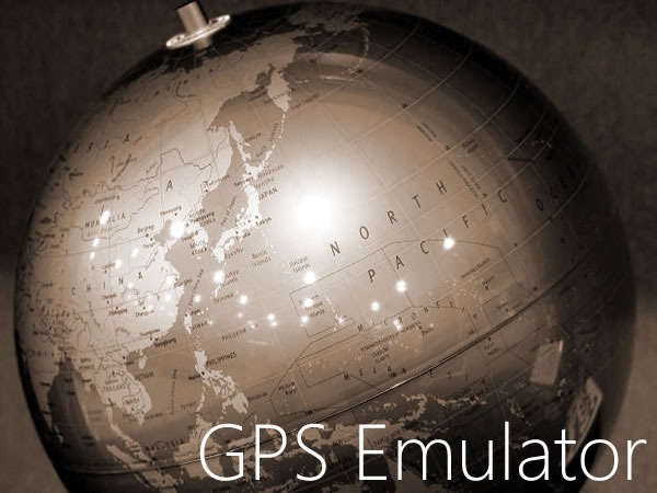 GPS Emulator: Photo of a globe