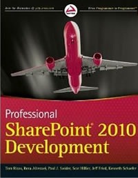 Cover of "Professional SharePoint 2010 Development"