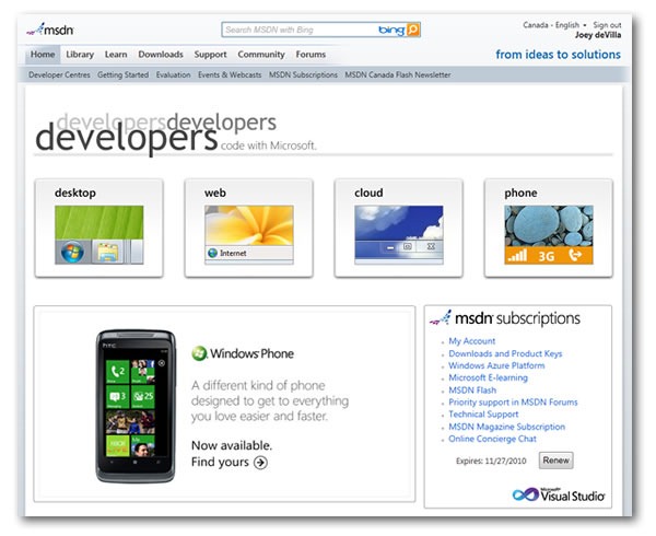 new look msdn 1