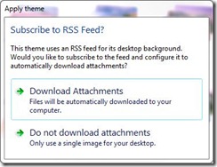 subscribe to RSS theme
