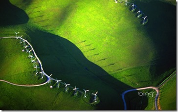 Wind turbines near Livermore, California
