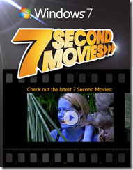 Windows 7 Second Movie Competition