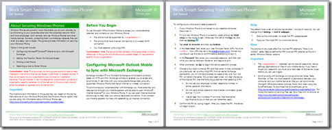 Securing Your Windows Phone Getting Started Guide
