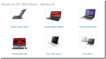 Windows 8 devices