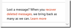 recover deleted messages