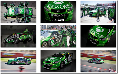 Xbox One Racing Team theme
