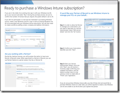 Windows Intune Subscription Purchase (click to expand)