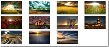 Download Spectacular Skies theme for Windows