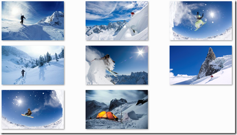 Click to download Snow Sports Windows 7 Theme