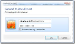 Connect to docs.live.net
