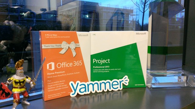 Office 365 Home Premium, Project 2013, Yammer
