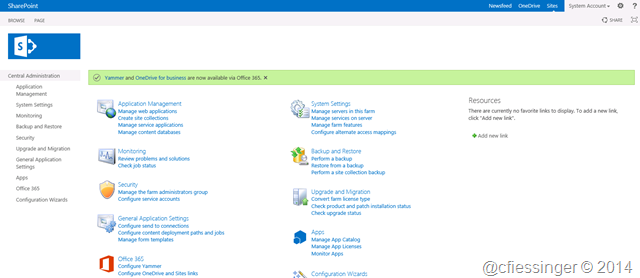 SharePoint 2013 Service Pack 1