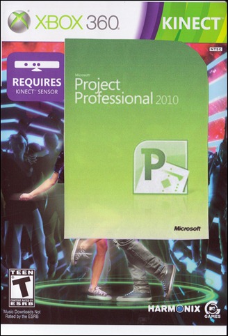 Microsoft Project 2010 Kinect Edition