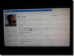 Microsoft Project Online on Xbox