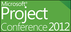 Microsoft Project Conference 2012