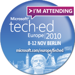 Tech.Ed Europe 2010