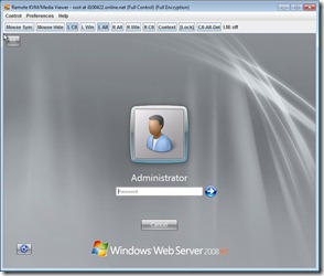 KVM on WS 2008 R2 - logon screen - GP not applied