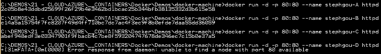 Docker http