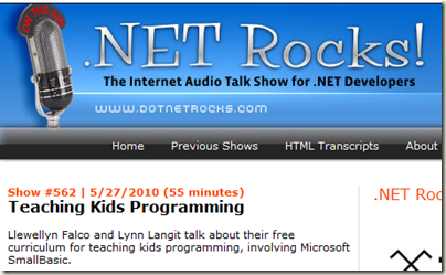 .Net Rocks show on TKP